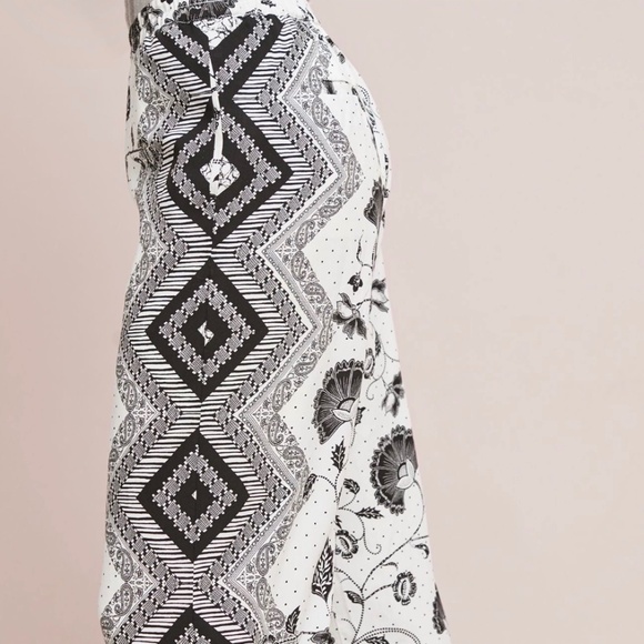 Anthropologie Glencairn Cropped Wide Leg Pant Sz M - Picture 5 of 9